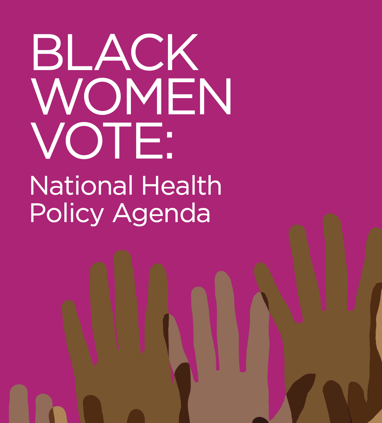 2019 Policy Agenda cover