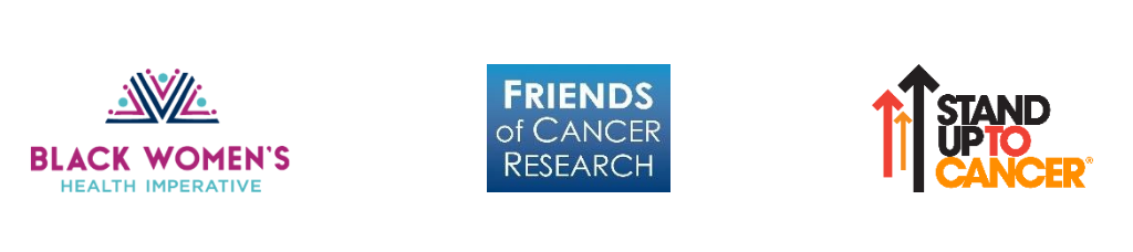 BWHI, Friends of Cancer Research and Stand Up to Cancer logos