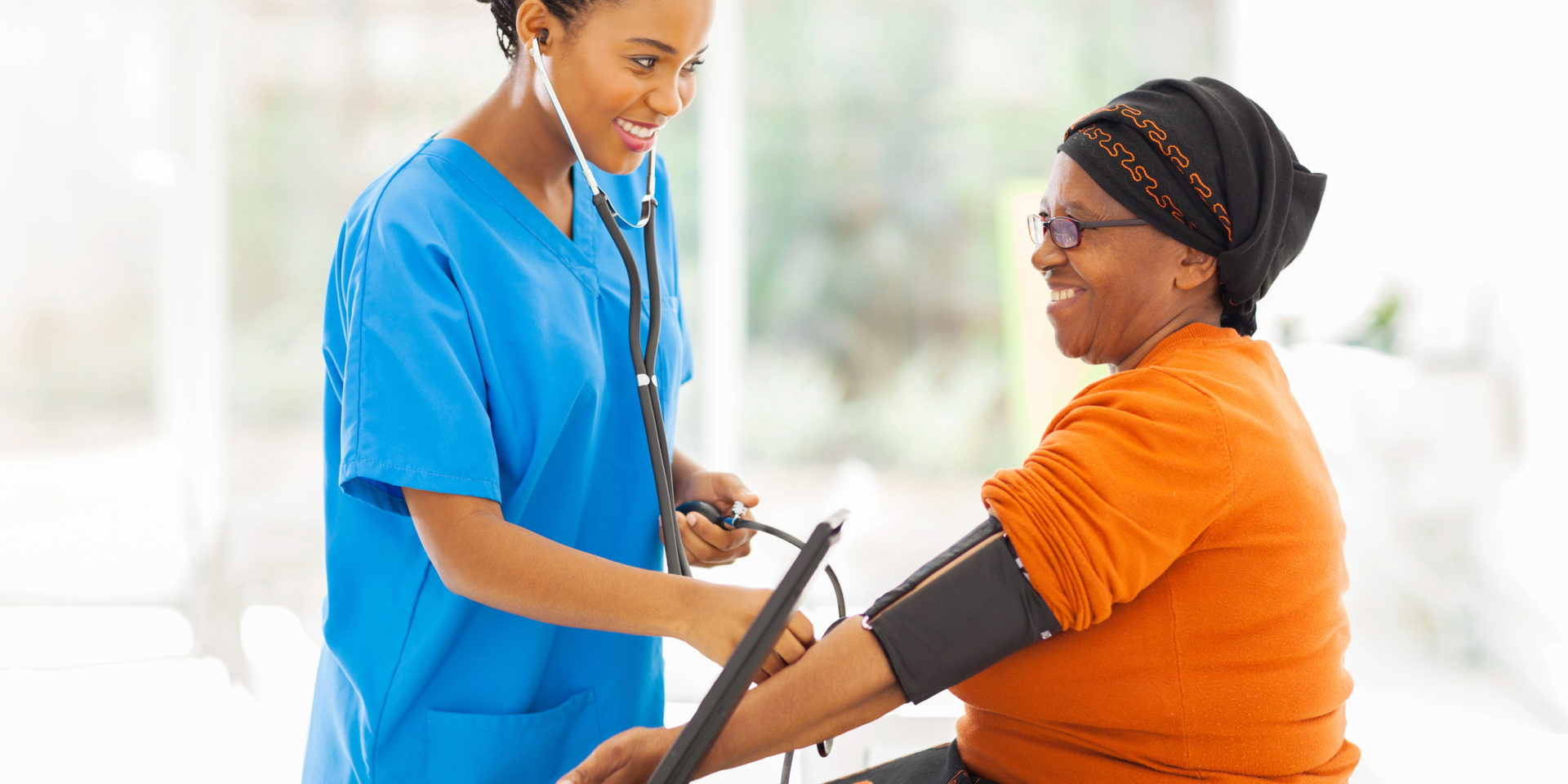 woman at the doctors