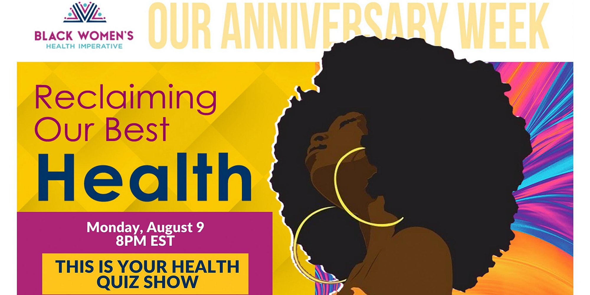 This is Your Health Game Show: BWHI Anniversary Week